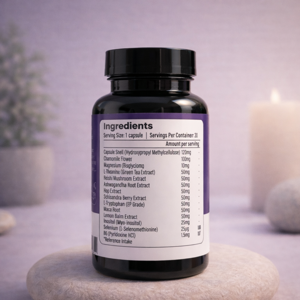 UNWIND – Daily Calm & Relaxation Support | 30 Capsules