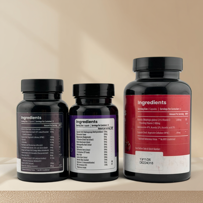 Akeso Health Ultimate Wellness Trio: Immunity, Focus & Relaxation Bundle