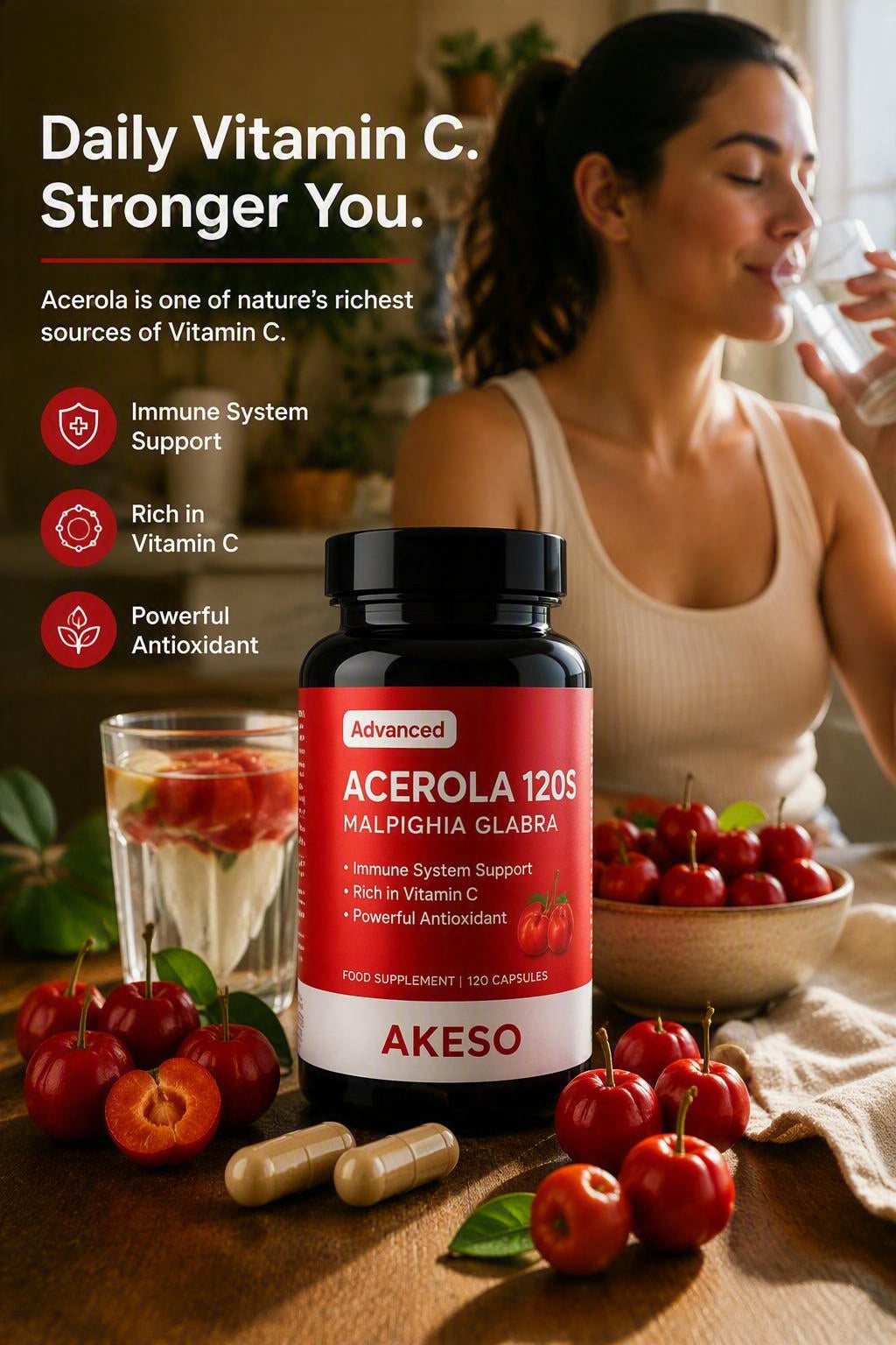 Nootropic Focus & Vitamin C Immune Support Bundle | AKESO