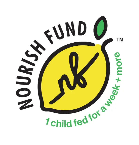 Nourish Fund logo: one child fed for a week and more
