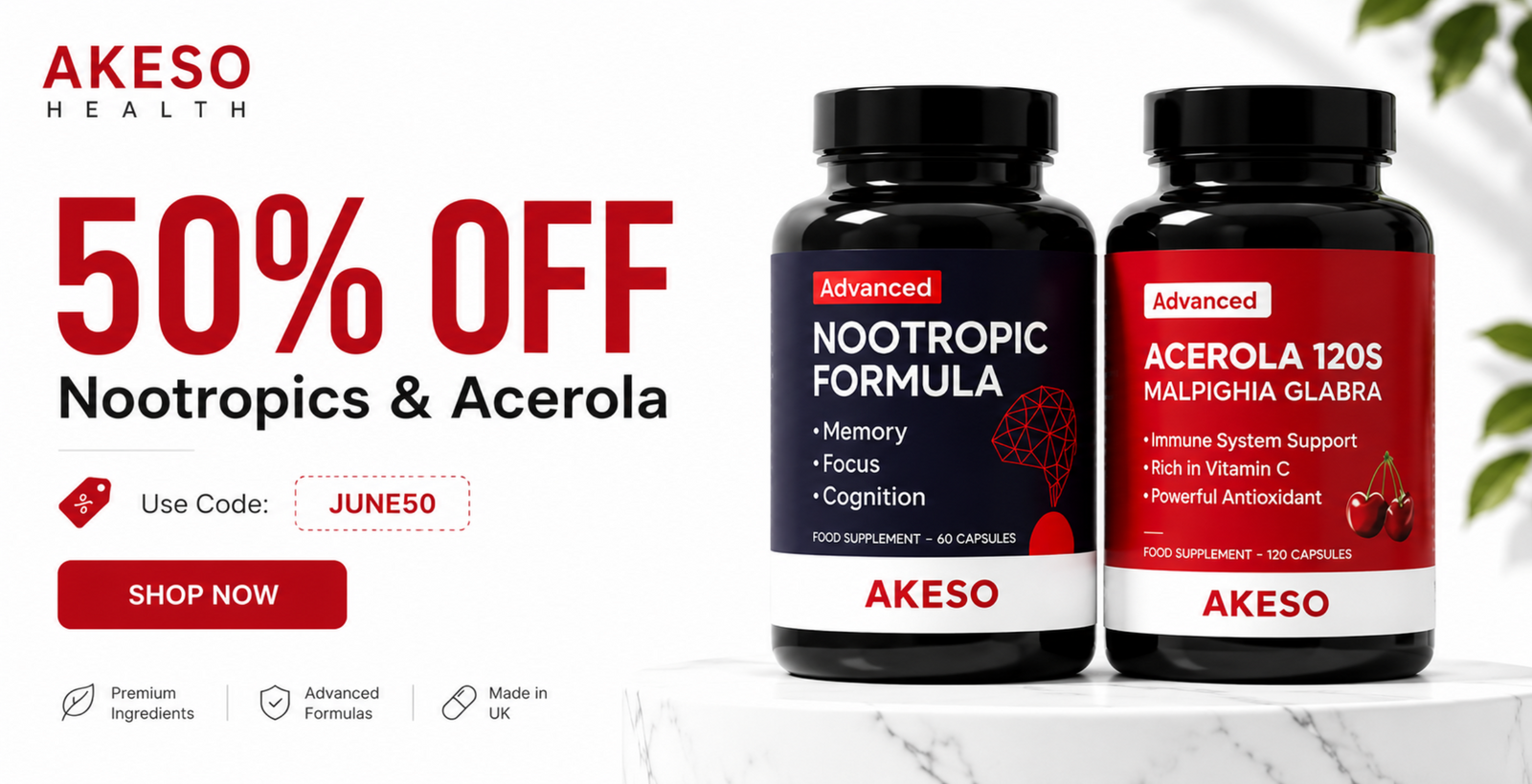 Get 50% off now