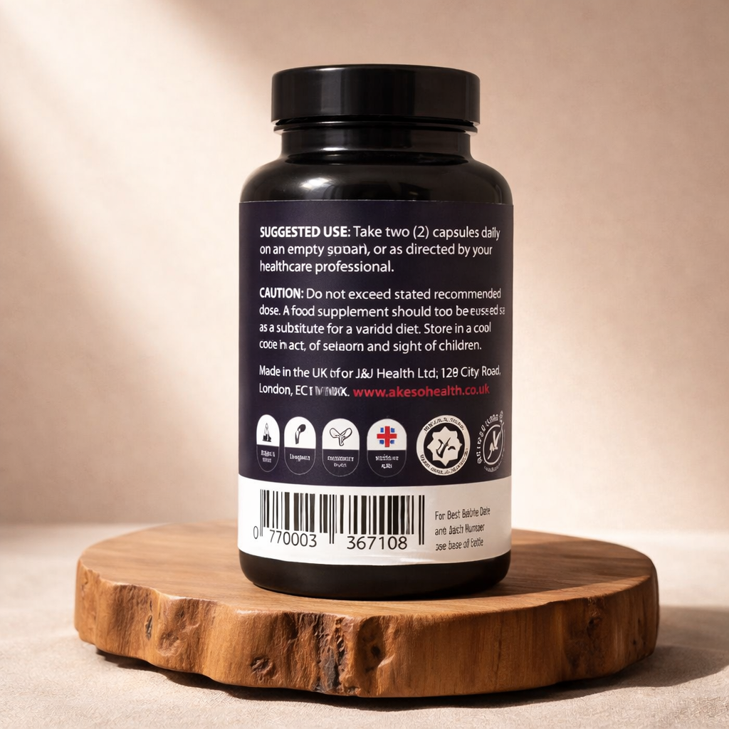 Advanced Nootropic Formula 60 Capsules – Memory Focus & Cognitive Support Supplement | AKESO