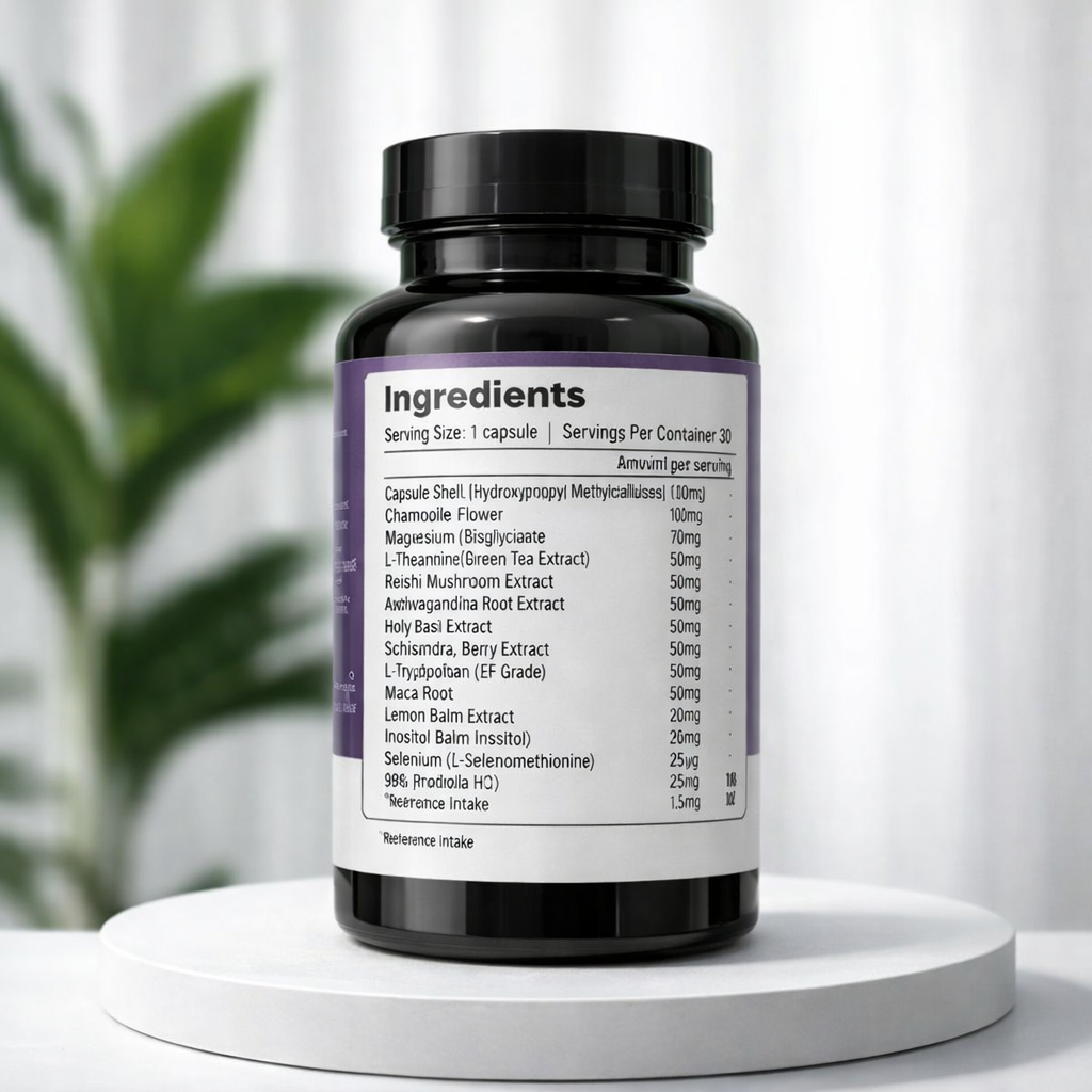 UNWIND Stress Support Supplement 30 Capsules – Ashwagandha, L-Theanine & Magnesium Relaxation Formula | AKESO Health